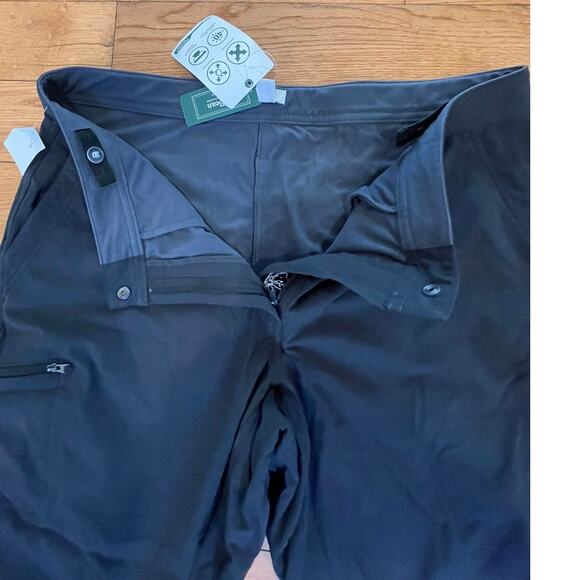 L.L. Bean Women’s Fleece Lined Comfort Trail Bottom Performance Pants Size 16 - Picture 2 of 7